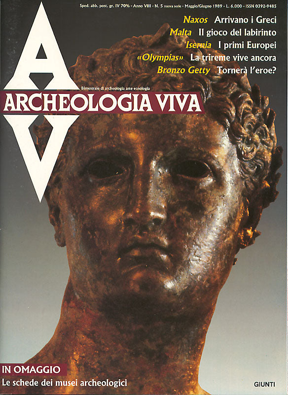 Archeologia Viva n. 5 - maggio/giugno 1989::Rivista bimestrale