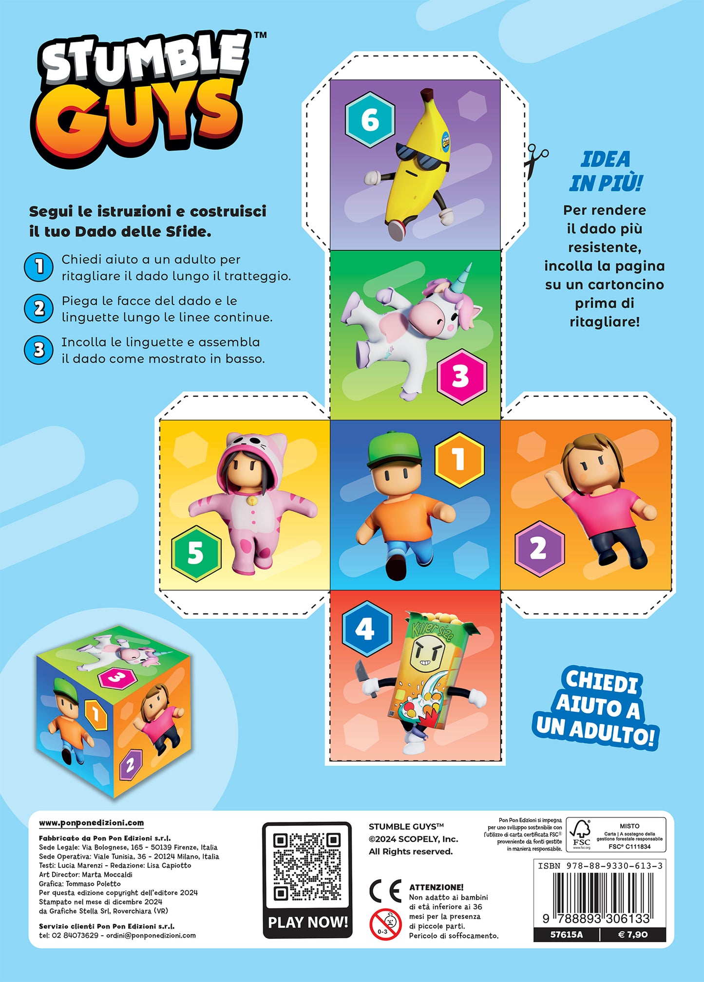 Stumble Guys. Card book. Pronti, partenza, via!