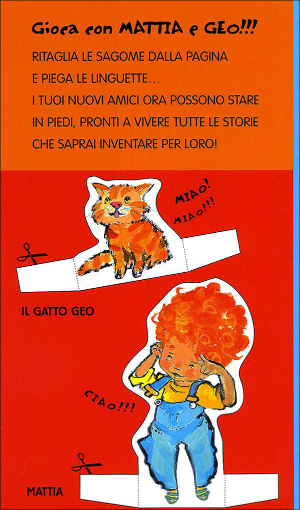 Mattia e il suo gatto