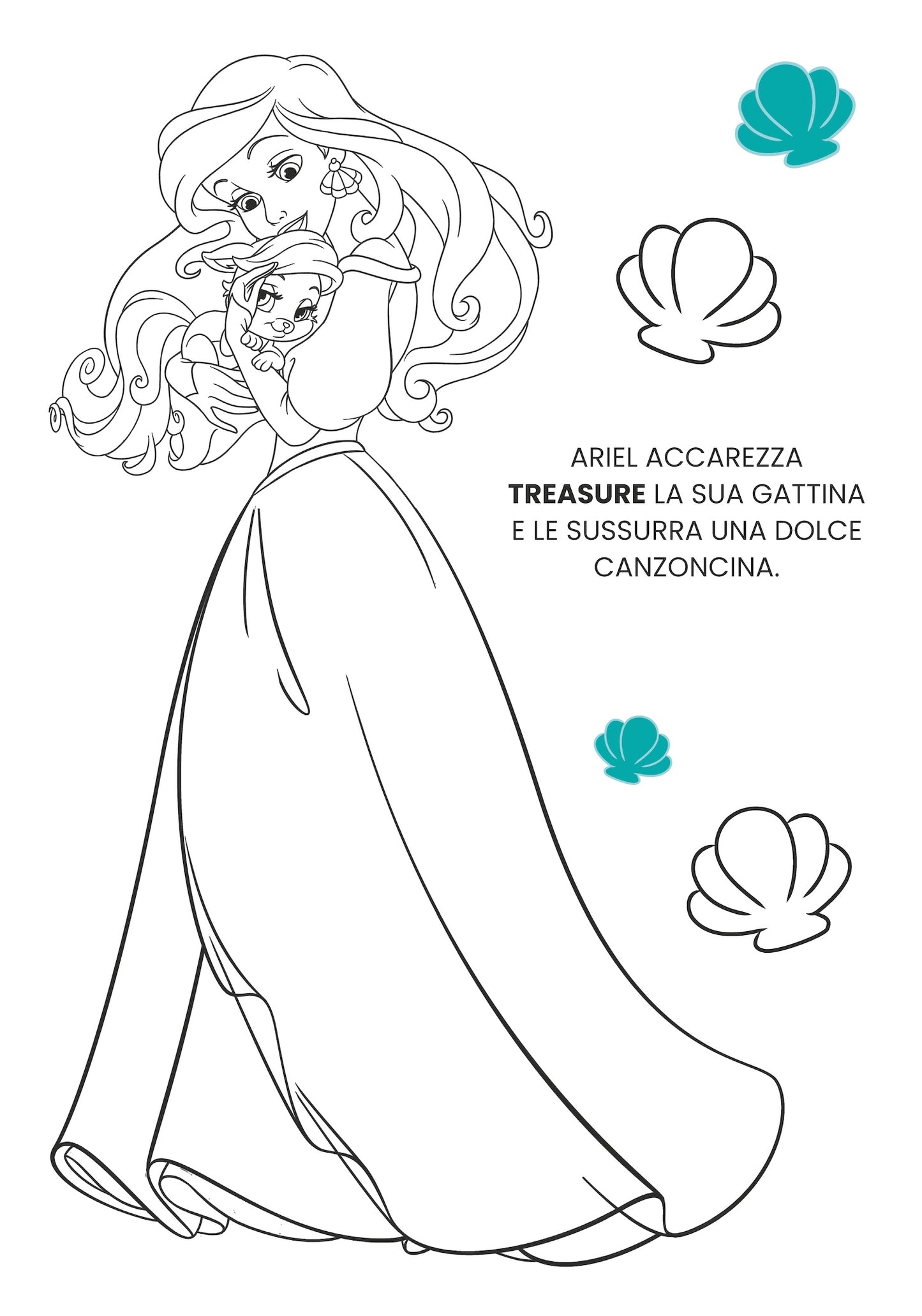 Cuccioli delle Principesse Disegna&colora - Disney Princess