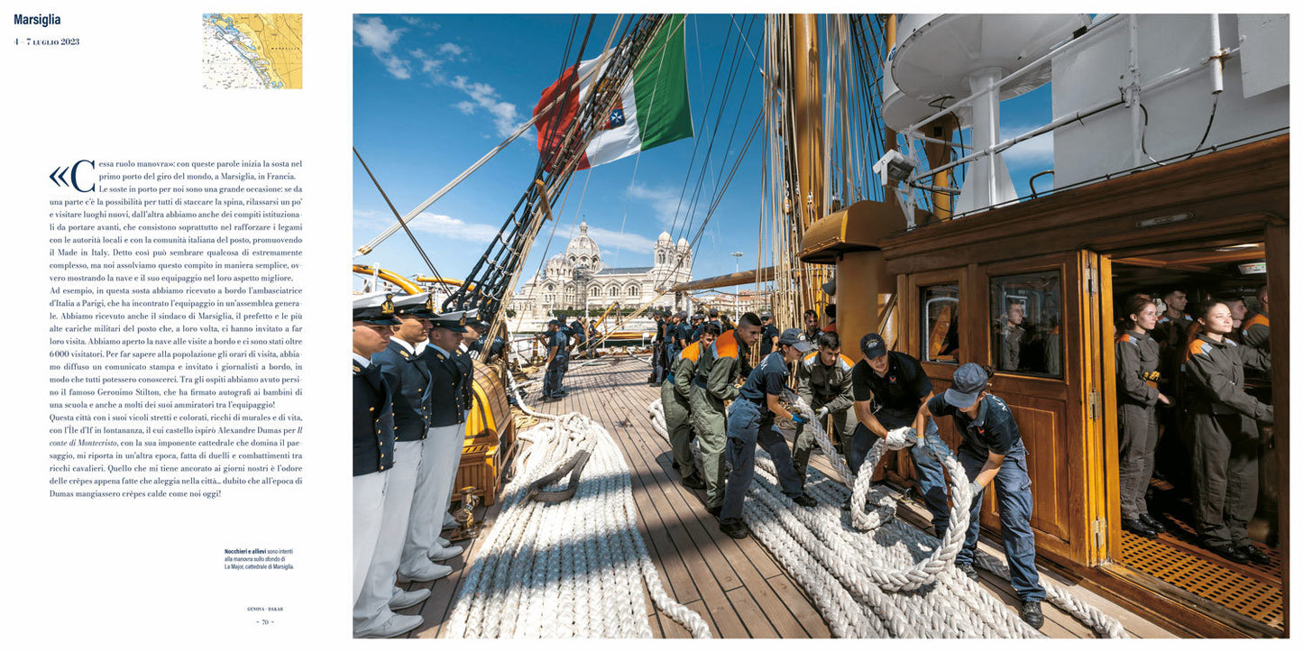 Nave Vespucci - viaggio intorno al mondo