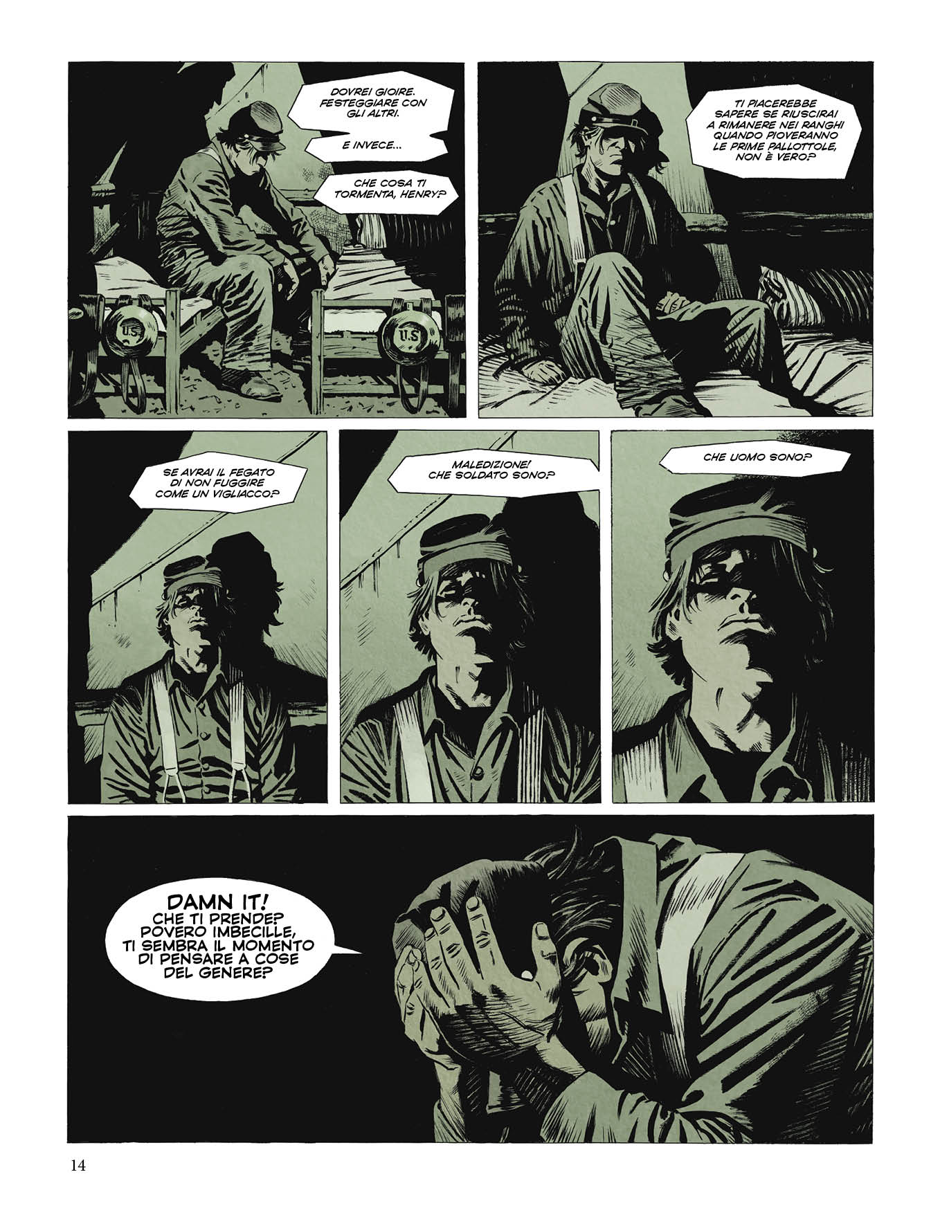 LA BATTAGLIA DI HENRY FLEMING::Dal romanzo di Stephen Crane