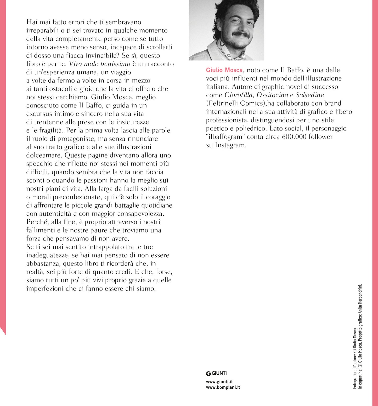 Vivo male benissimo - COPIA AUTOGRAFATA::Come abitare le nostre imperfezioni