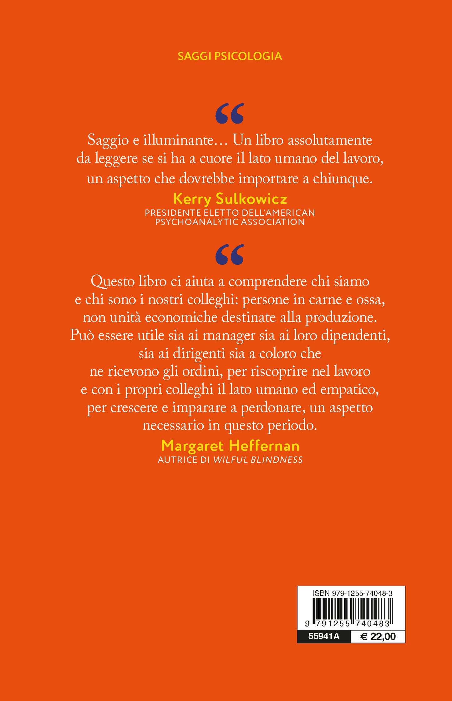 L'uomo che scambiò il lavoro per la sua vita::Come prosperare sul lavoro mettendo da parte il proprio bagaglio emotivo