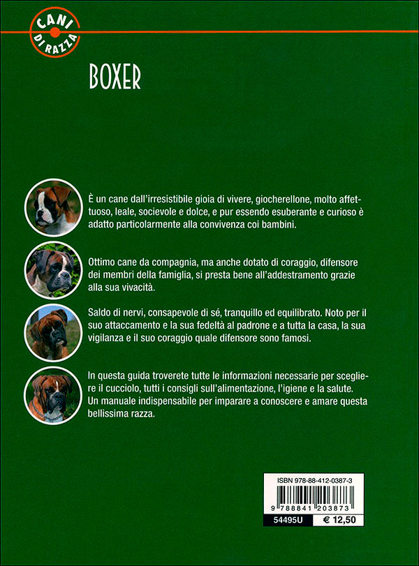 Boxer::Scelta del cucciolo - Standard - Educazione - Alimentazione - Salute