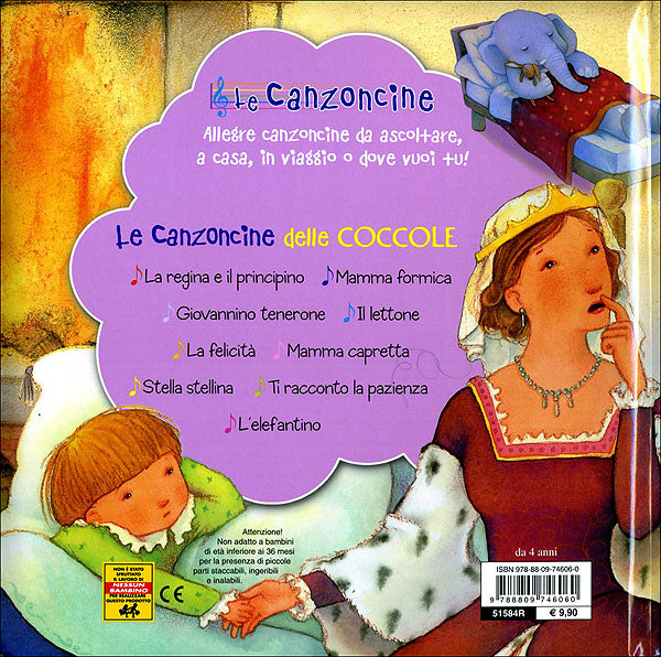 Le Canzoncine delle Coccole + CD::Leggi e canta con noi!