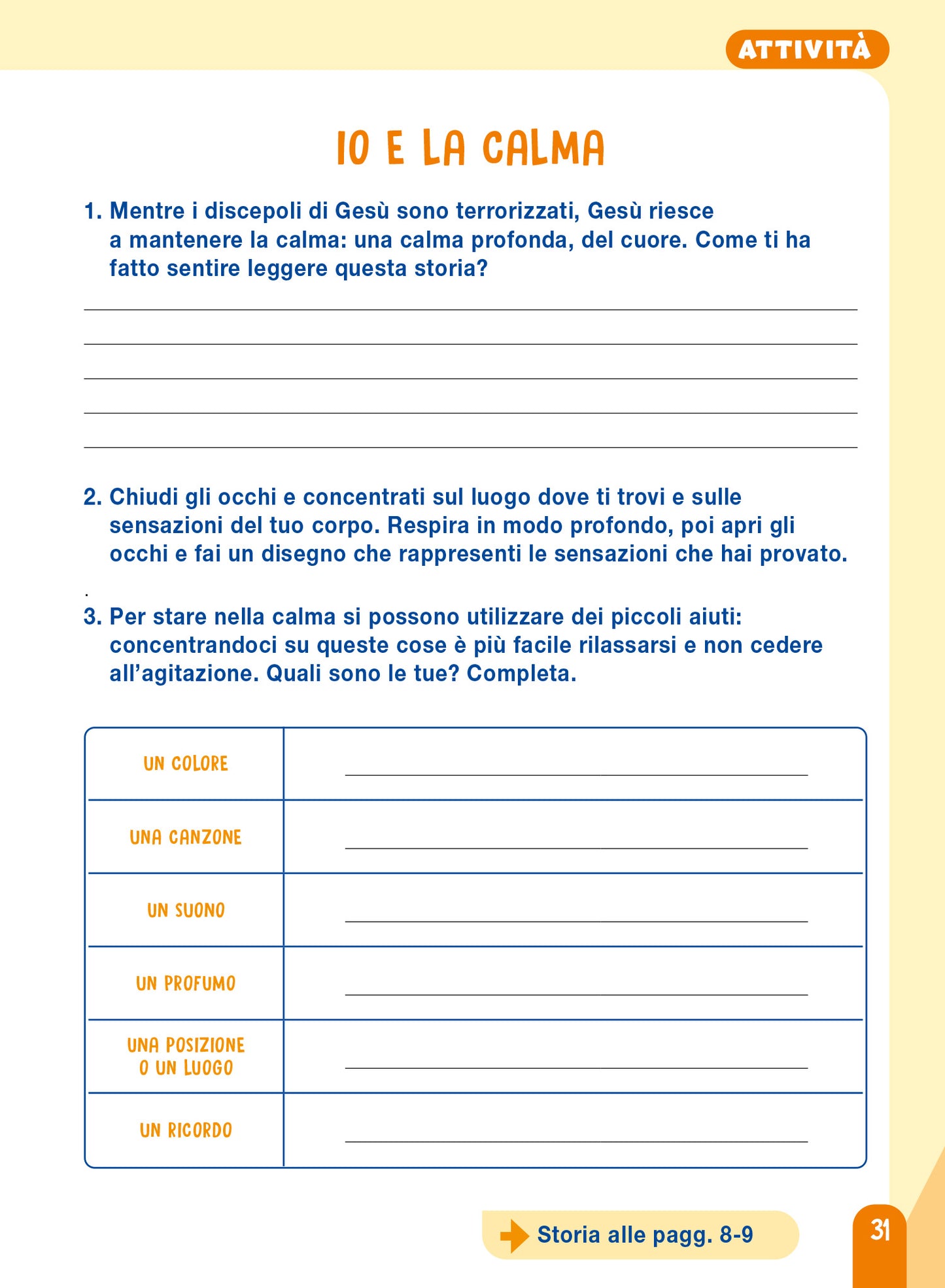 Le emozioni con le storie di Gesù::con audio di tutte le storie