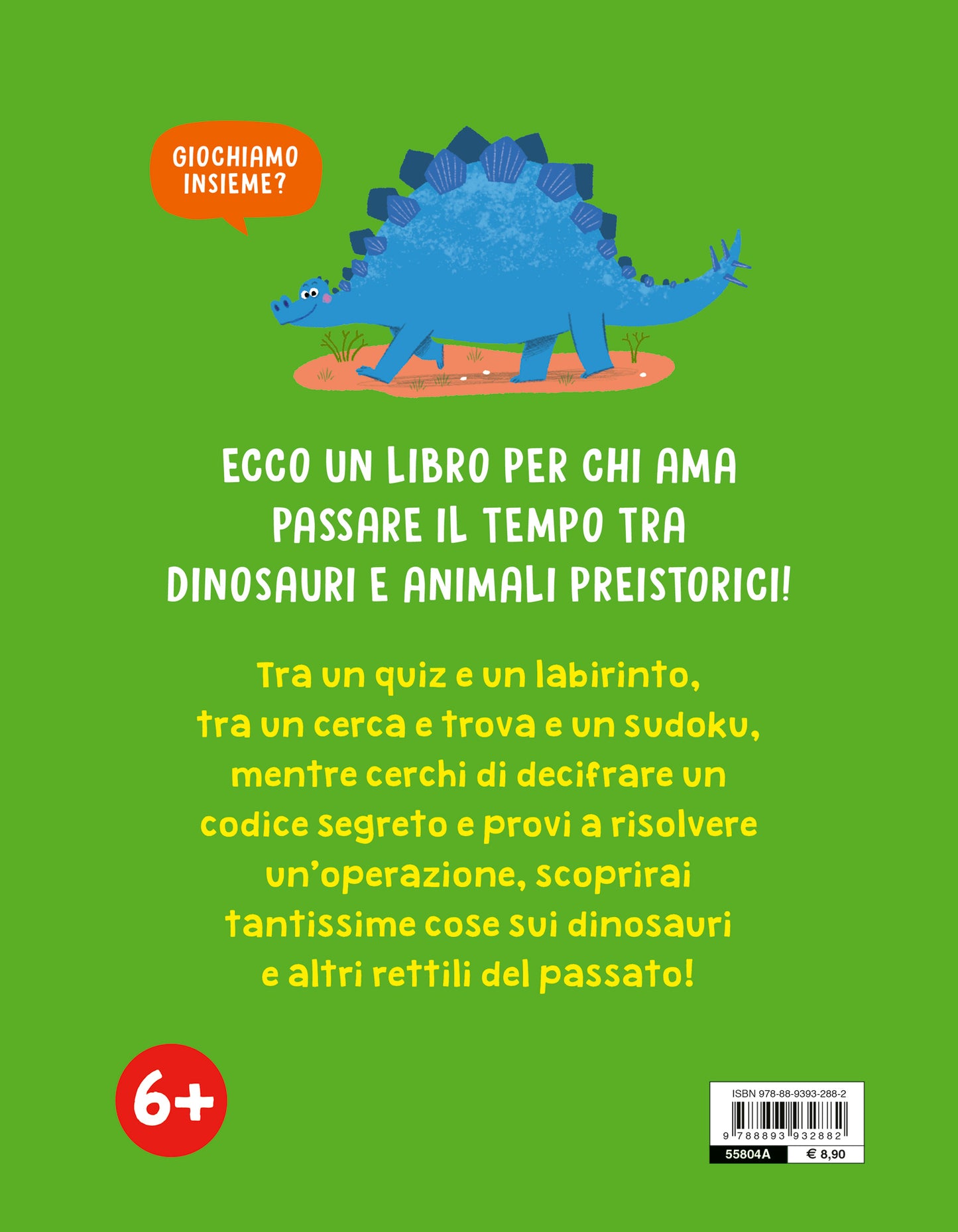 Giochi e passatempi giurassici::Sudoku, cruciverba illustrati, sequenze di operazioni, codici segreti, differenze da trovare