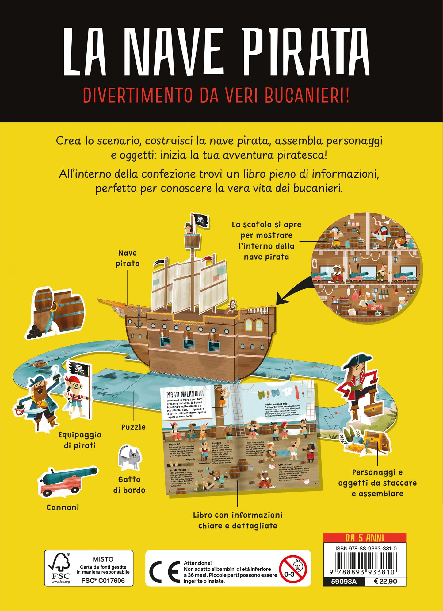 La nave pirata::divertimento da veri bucanieri