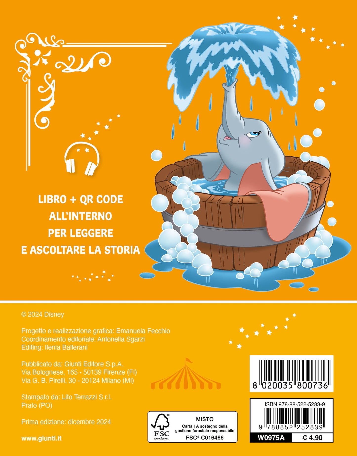 Dumbo Leggi e Ascolta QR Code