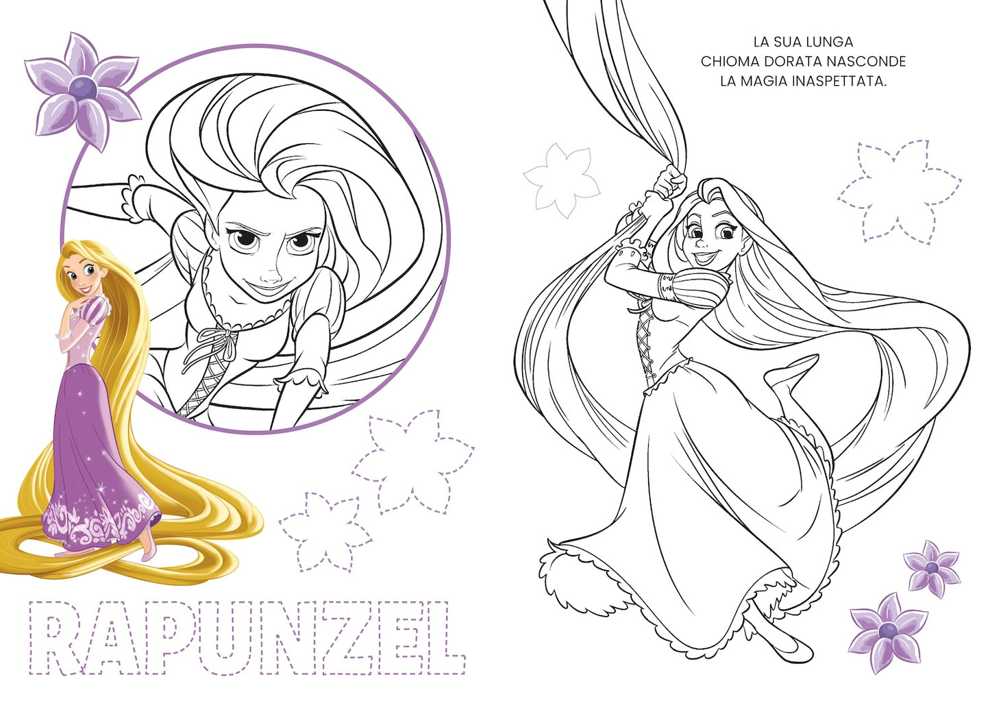 Principesse Disegna&colora Disney Princess