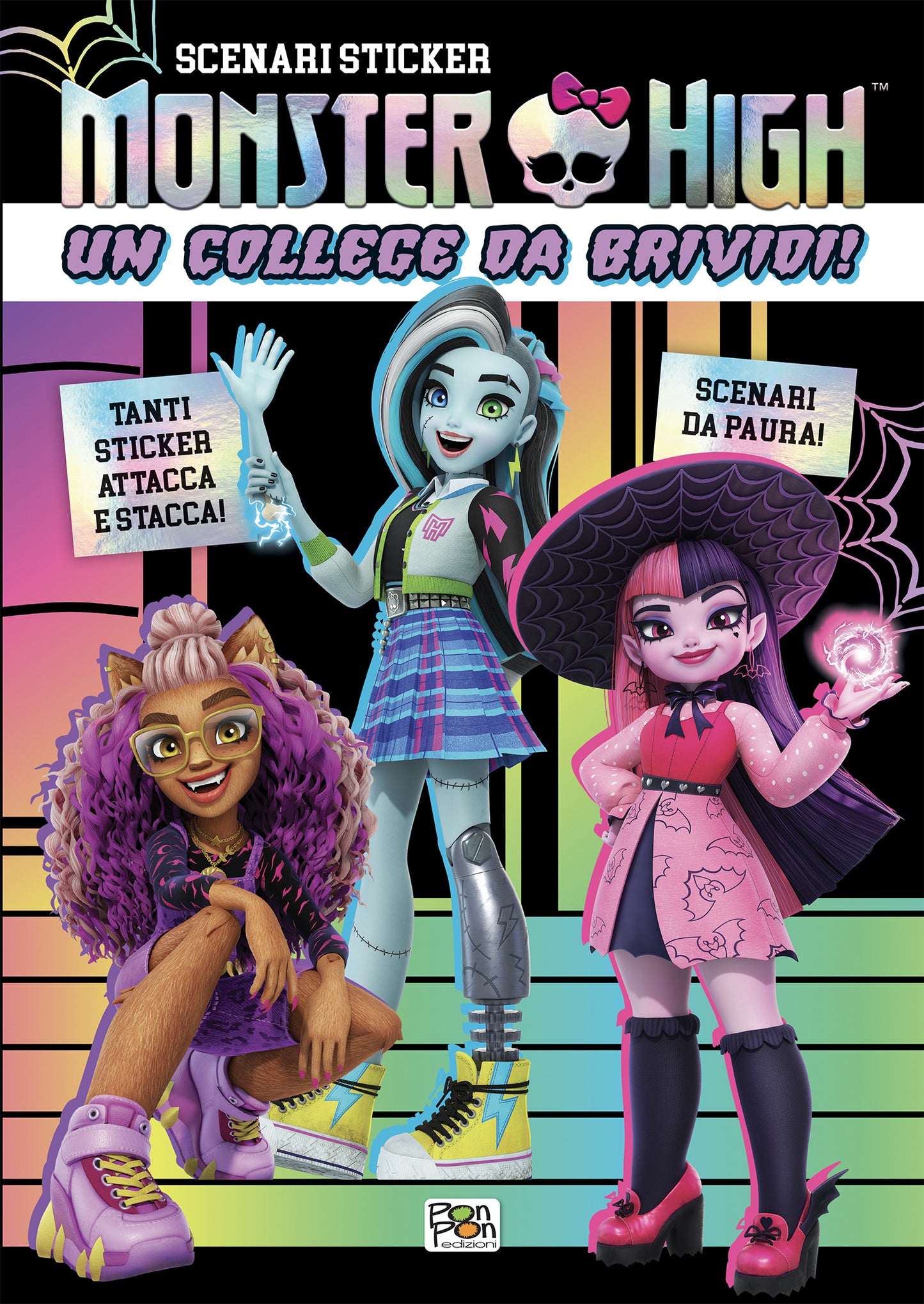 Monster High. Scenari sticker. Un college da brividi!