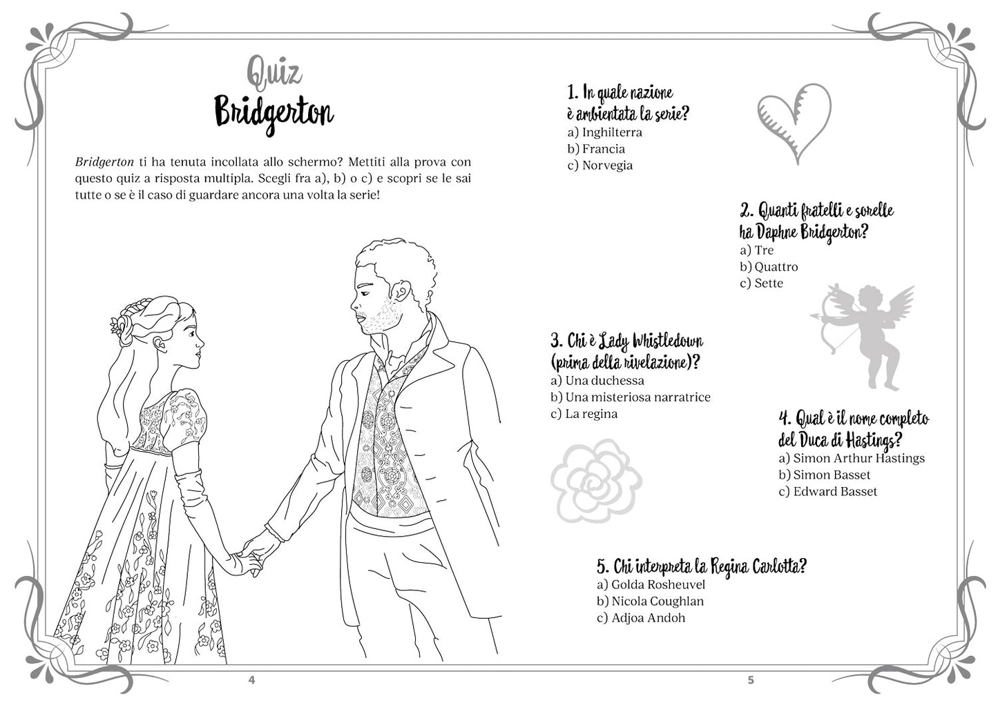 I LOVE ROMANCE::Activity Book