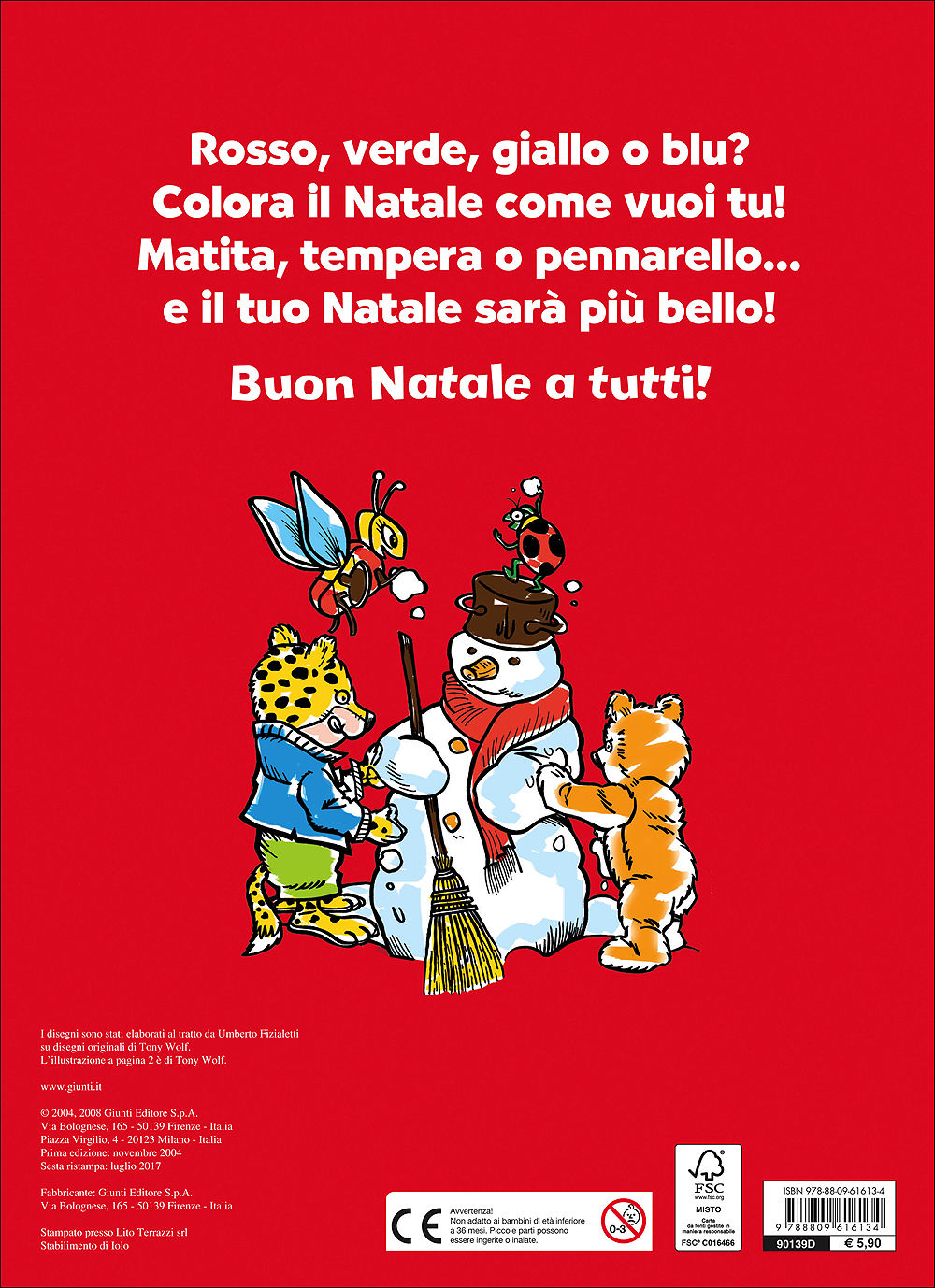 Il Superlibro di Natale da colorare::con tanti biglietti da ritagliare