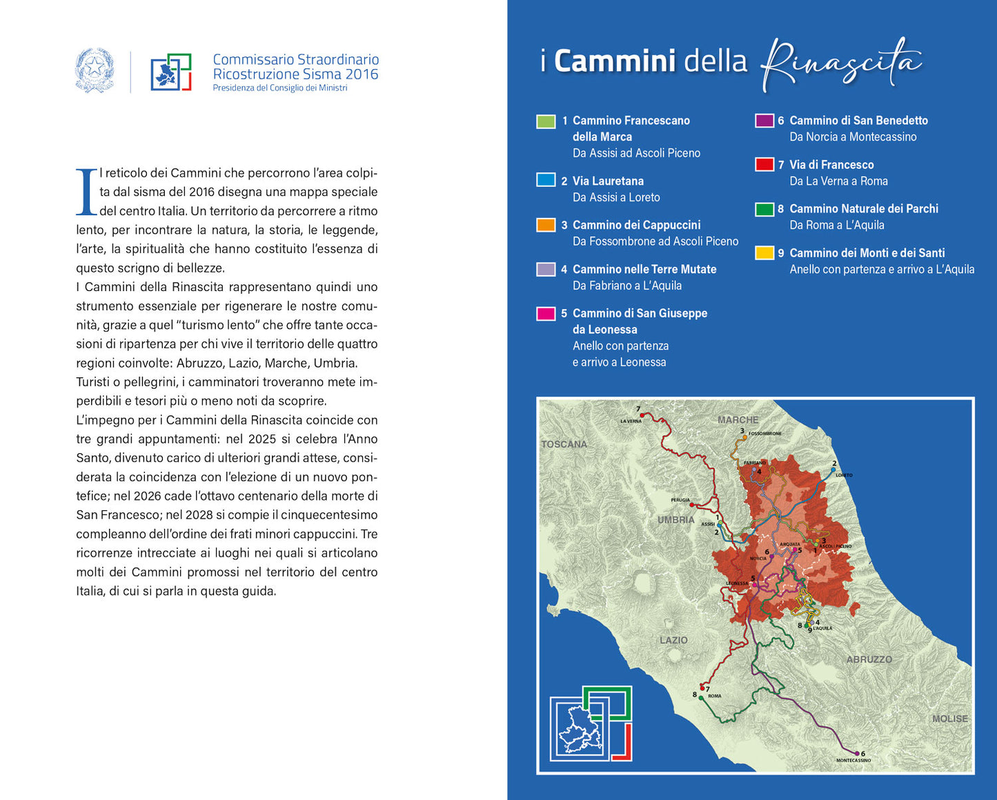 I Cammini della Rinascita::Tesori nascosti dell'Appennino centrale