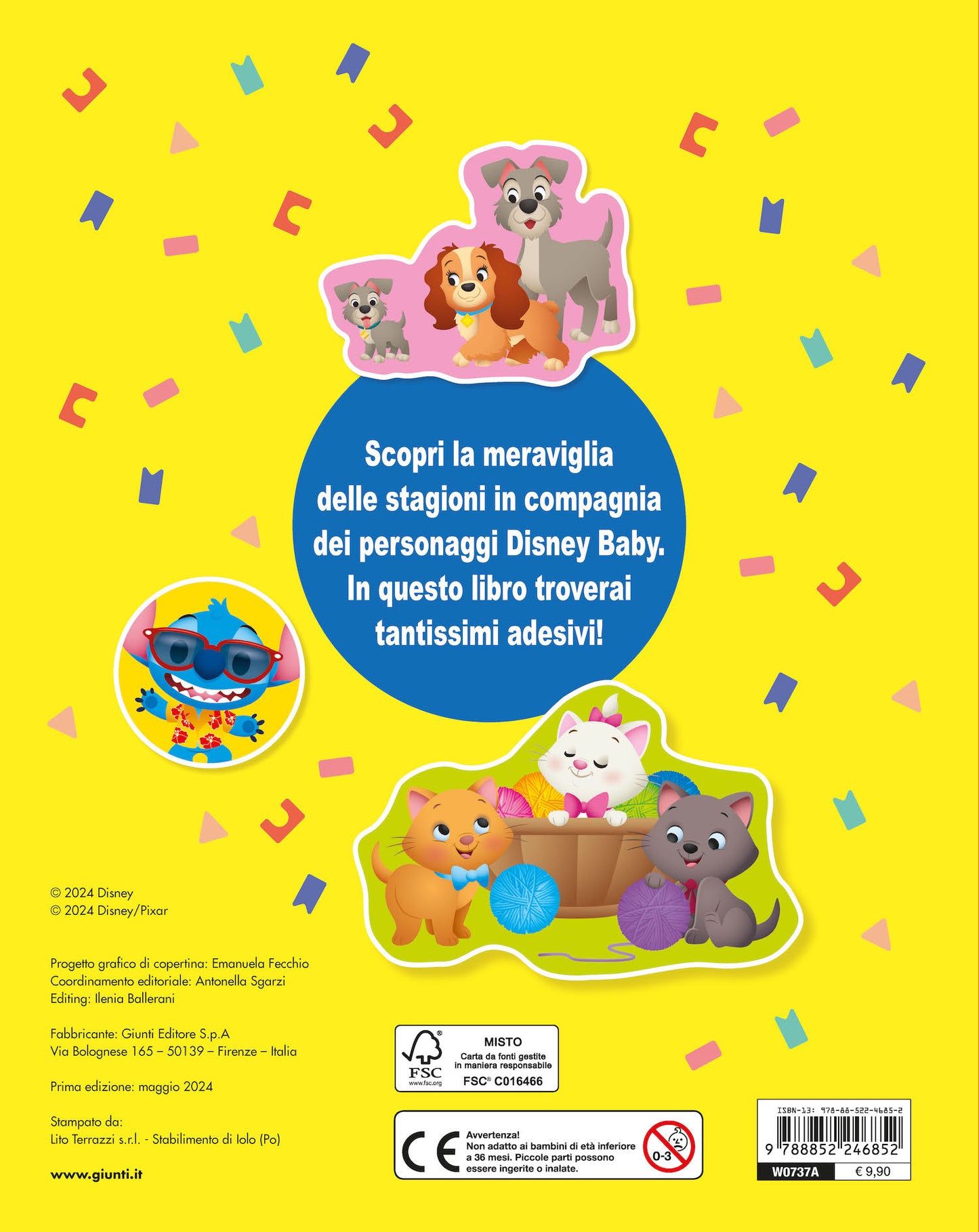 Disney Baby Super Staccattacca::Gioca, attacca, impara! Con più di 140 adesivi