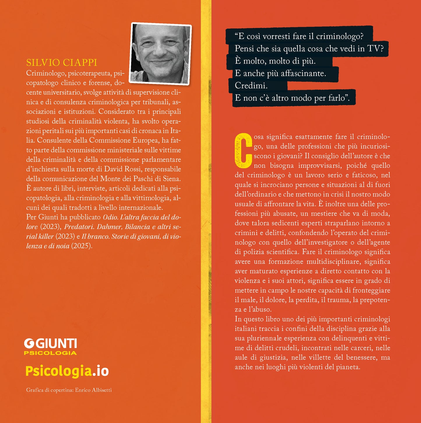 Lettera a un giovane criminologo