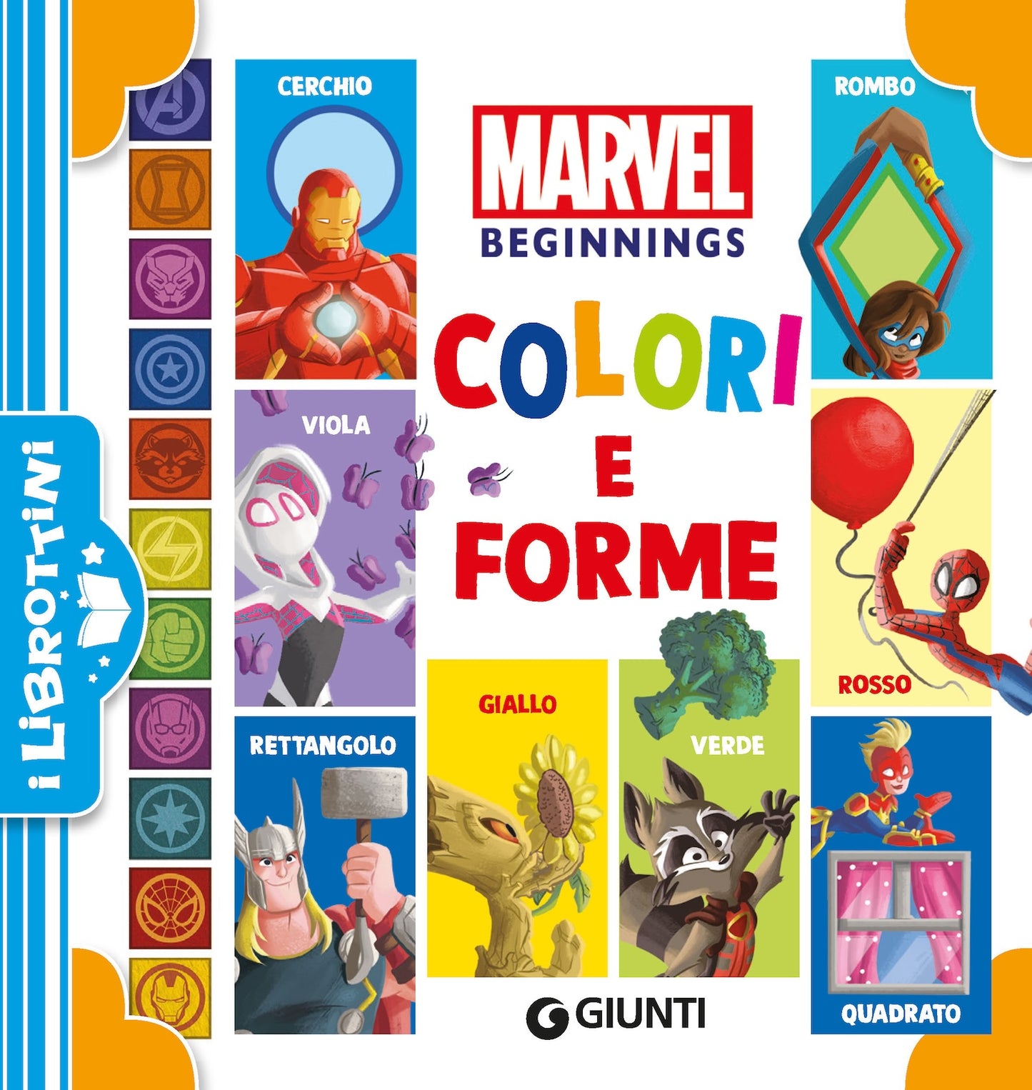 Colori e forme Marvel Beginning