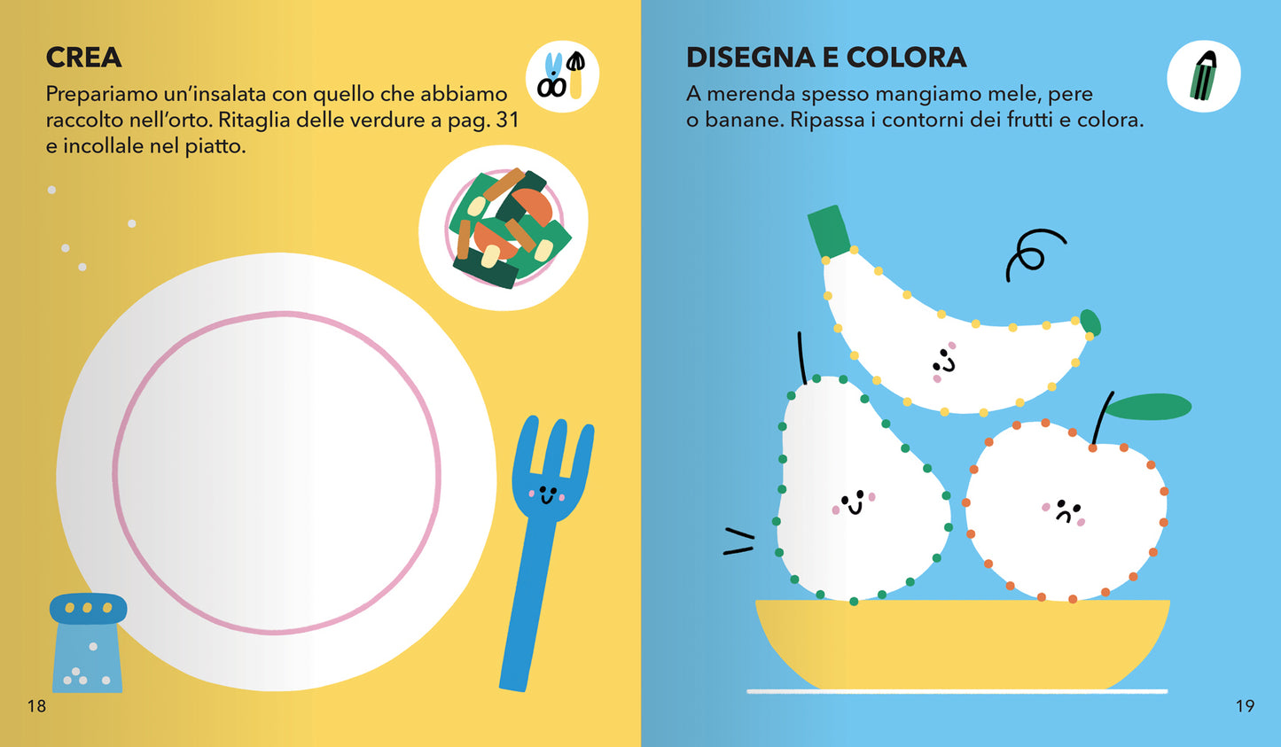 Gioca e disegna la tua scuola e i tuoi compagni