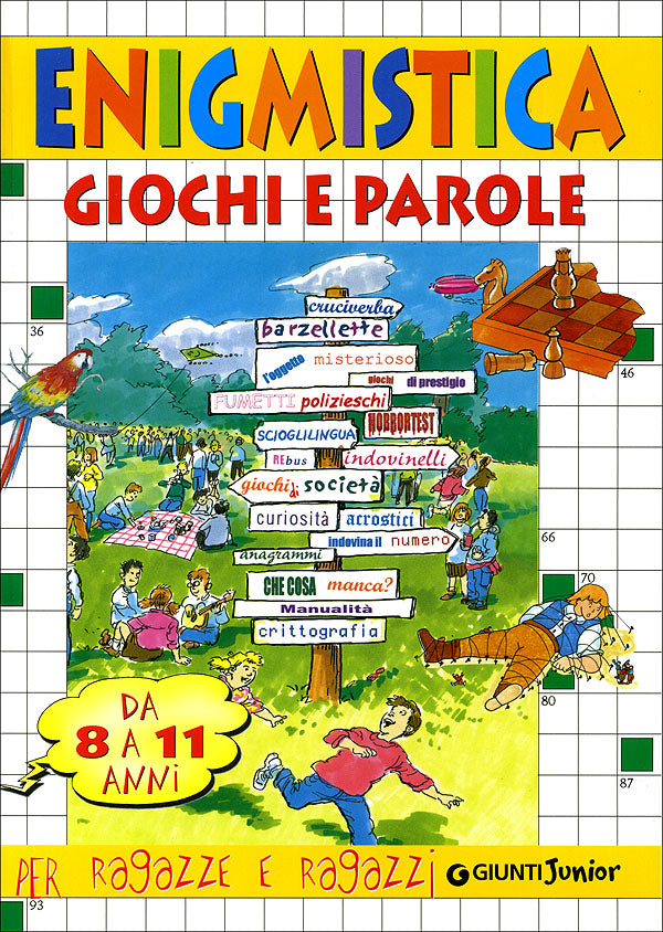 Enigmistica: giochi e parole per ragazze e ragazzi::Da 8 a 11 anni