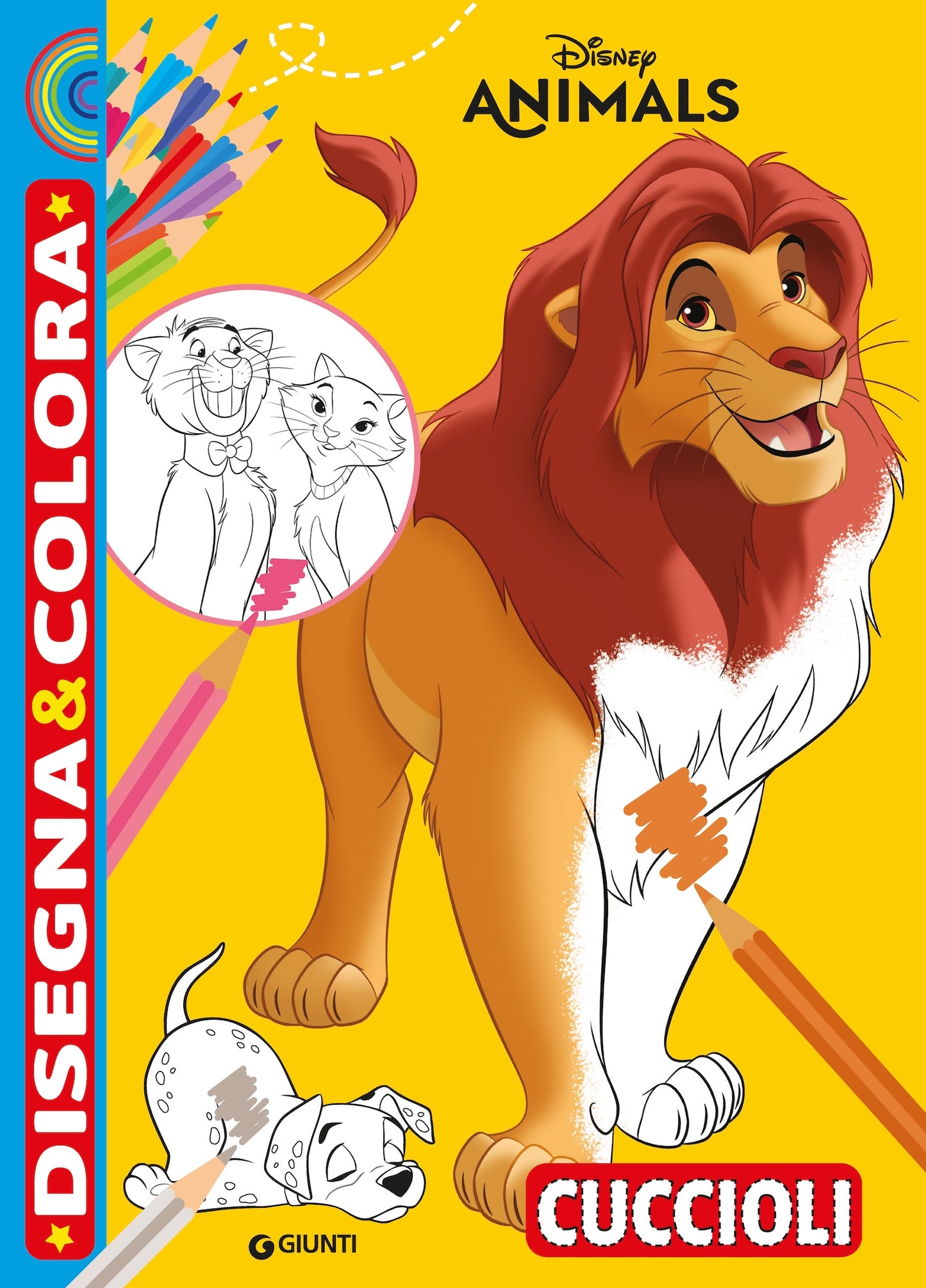 Cuccioli Disegna&colora Disney Animals