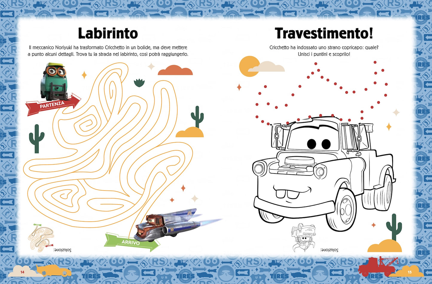 Cars on the road Bubble Stickers::Storia e giochi