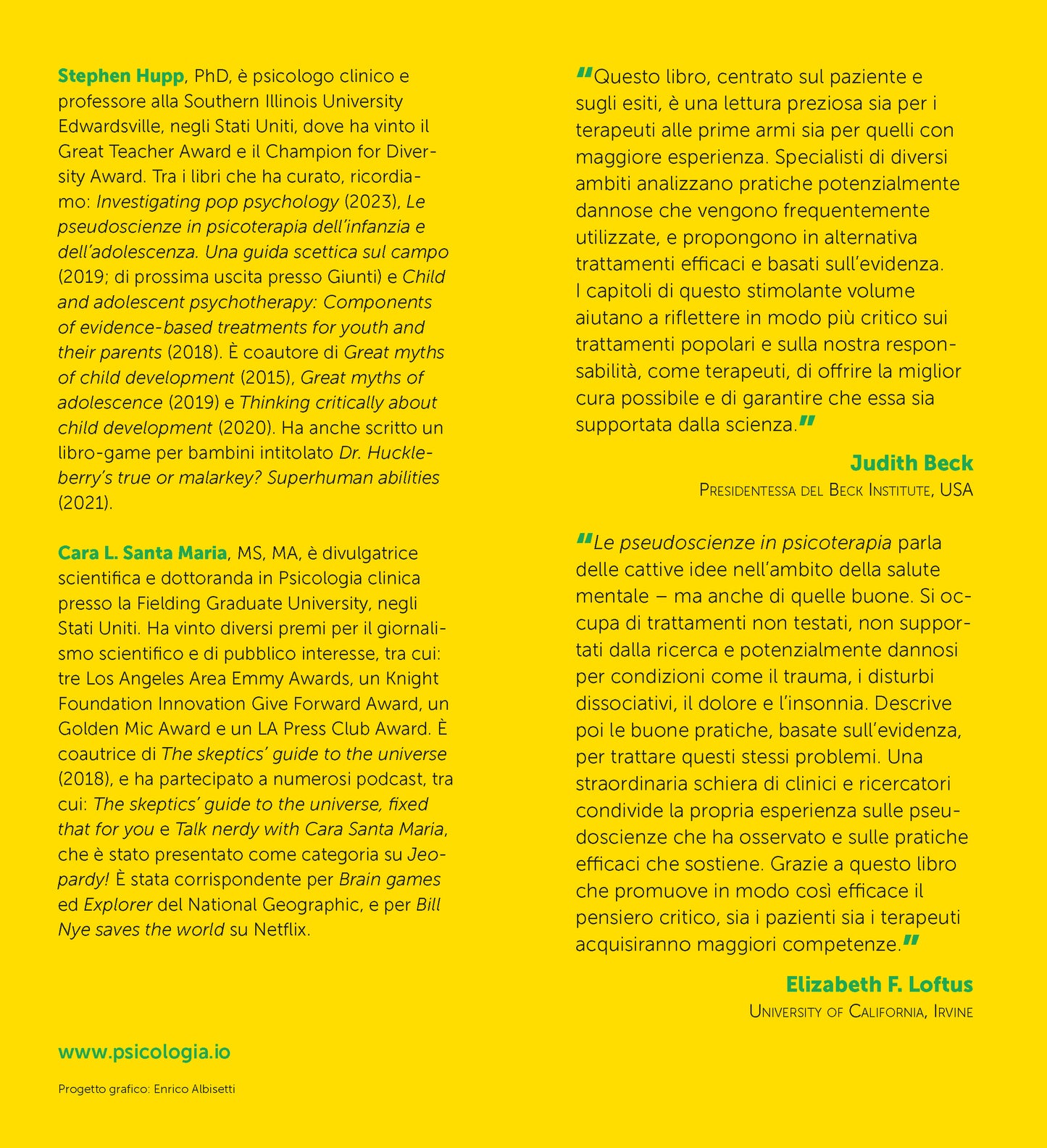 Le pseudoscienze in psicoterapia::Una guida scettica