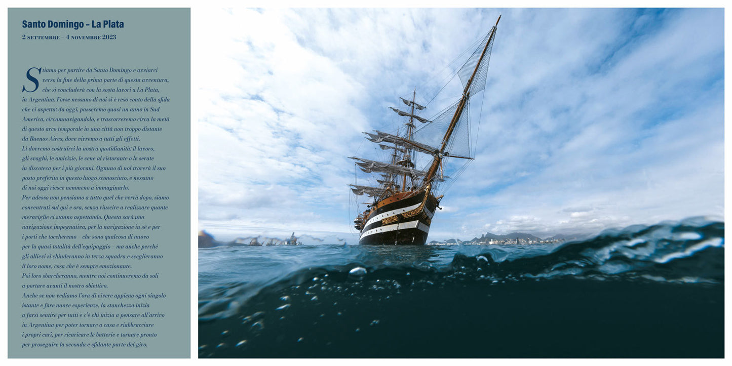 Nave Vespucci - viaggio intorno al mondo