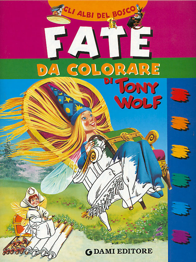 Fate da colorare di Tony Wolf