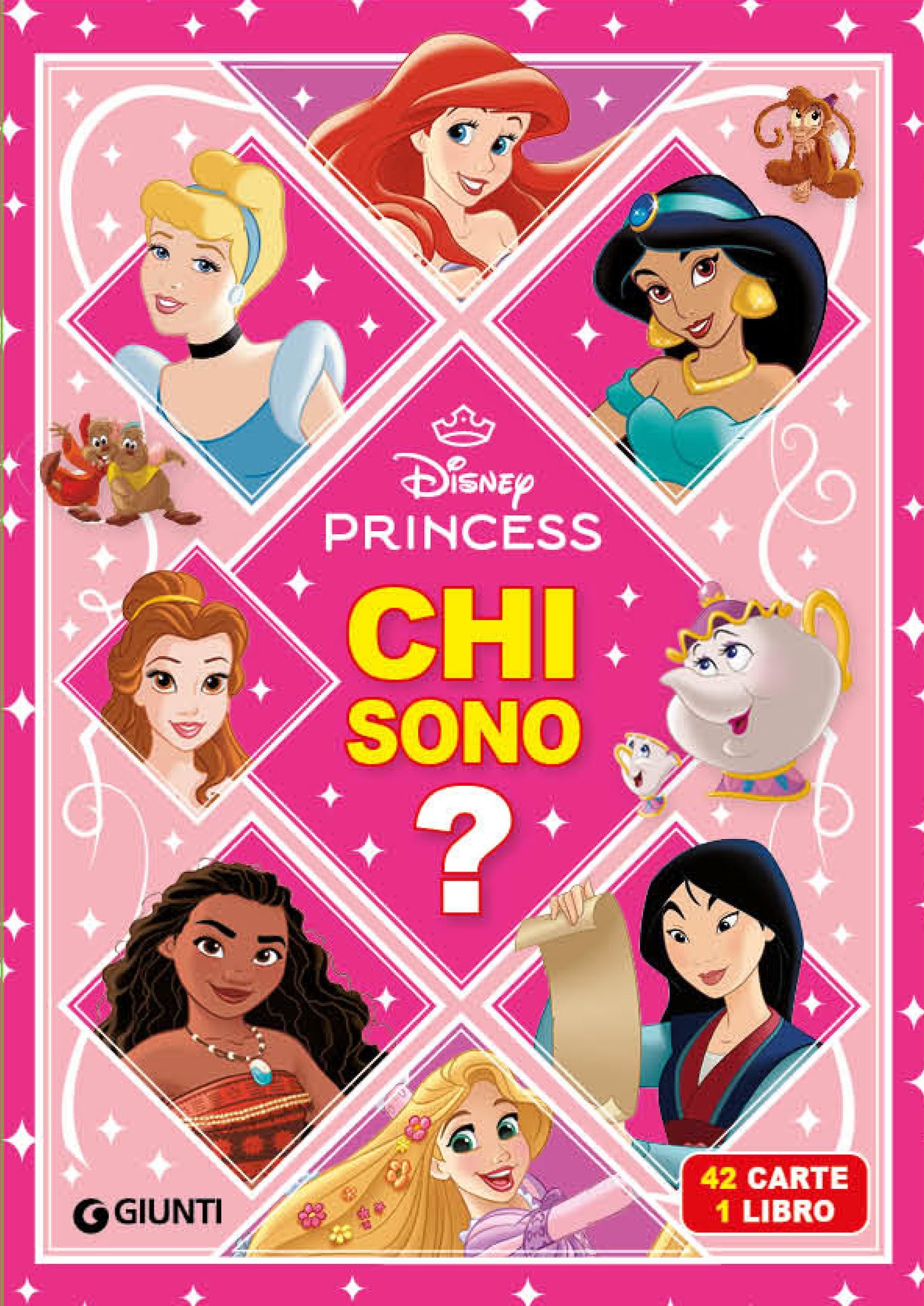 Chi sono? Principesse Disney::42 carte, 1 libro