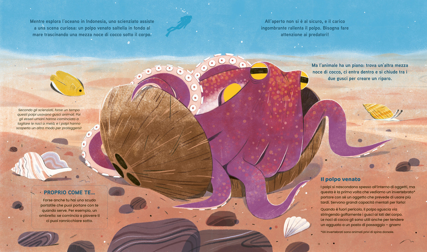 Animali ingegnosi::Scopri gli animali più ingegnosi del pianeta