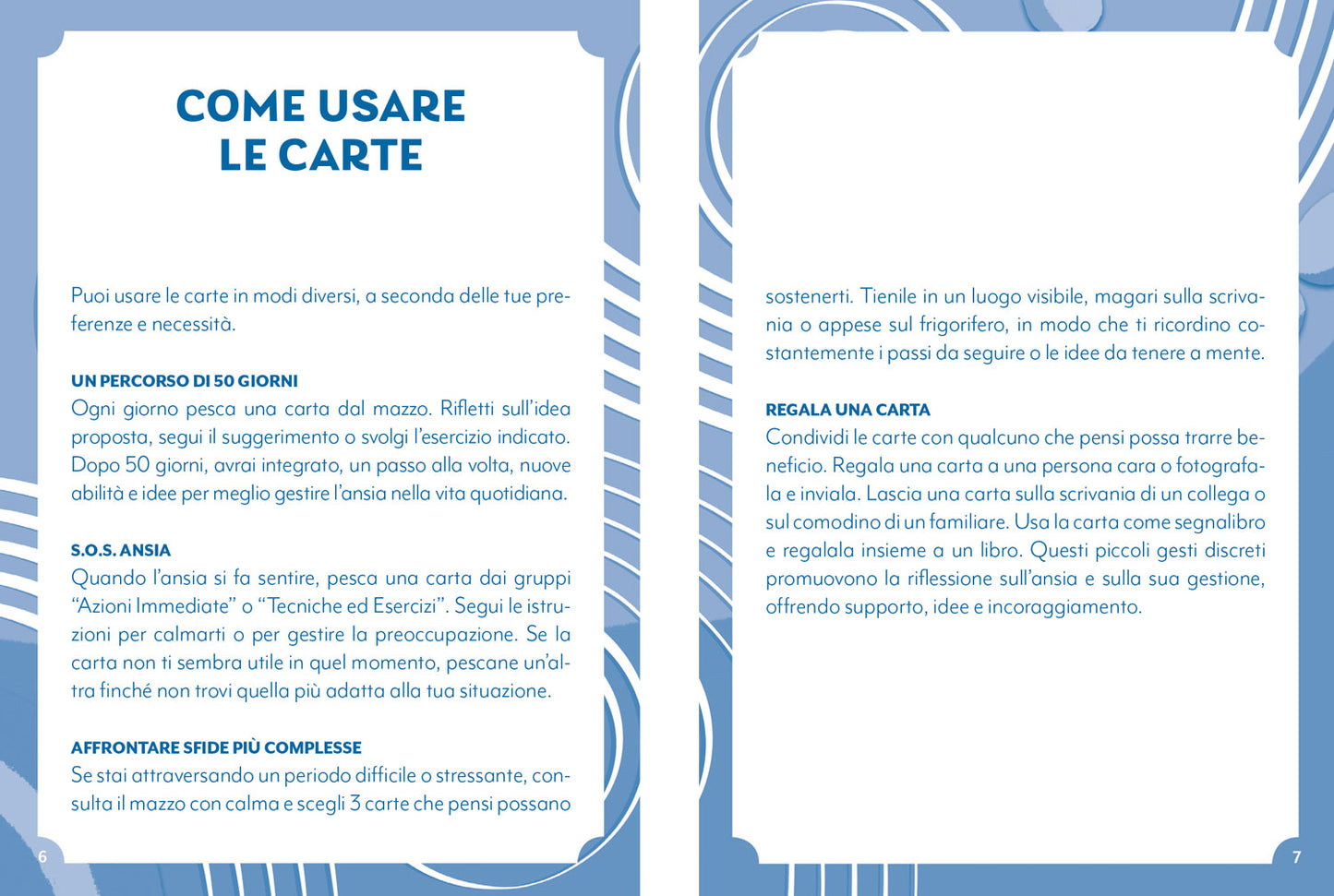 S.O.S Ansia::Le carte del Benessere