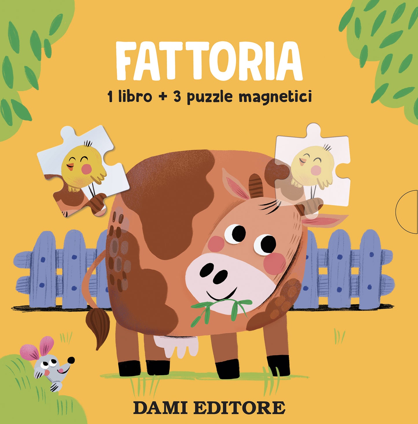 Fattoria::1 libro + 3puzzle magnetici