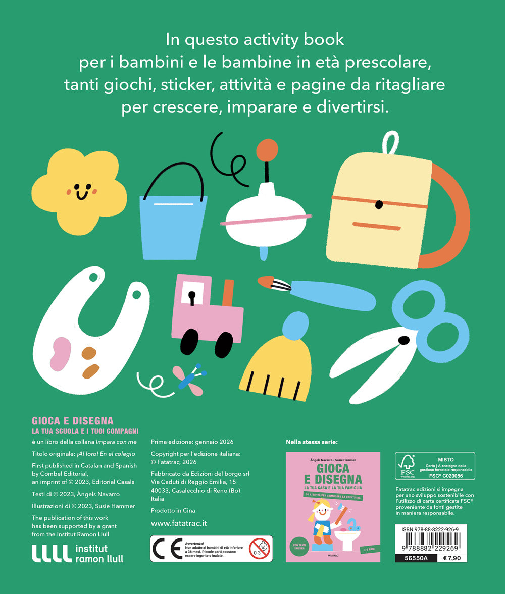 Gioca e disegna la tua scuola e i tuoi compagni