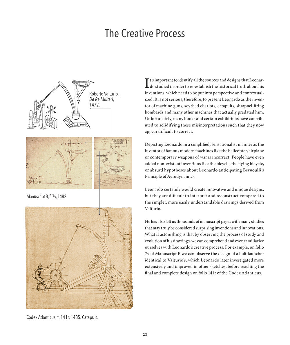 Leonardo da Vinci. The 3D machines::New insight into Leonardo's inventions