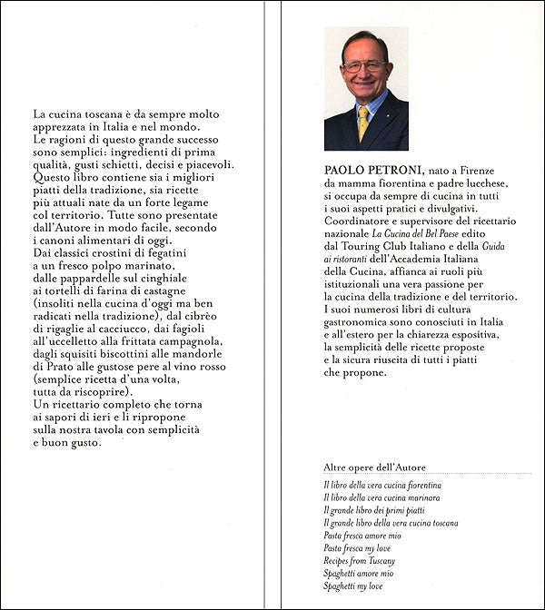 Ricette della cucina toscana::La buona tradizione familiare: i sapori di ieri, i gusti di oggi