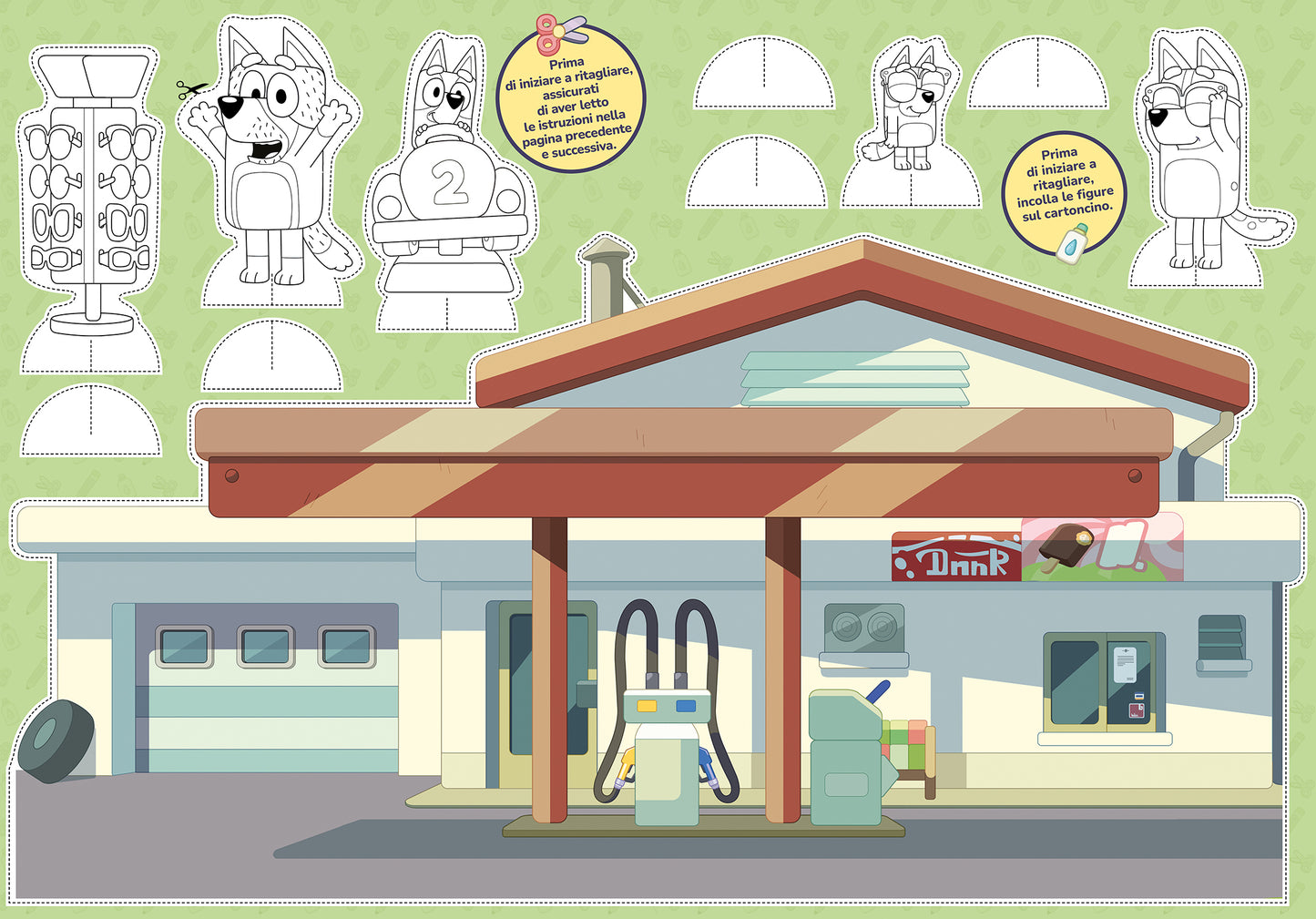 Bluey. Crea con Bluey + Auto di Bluey