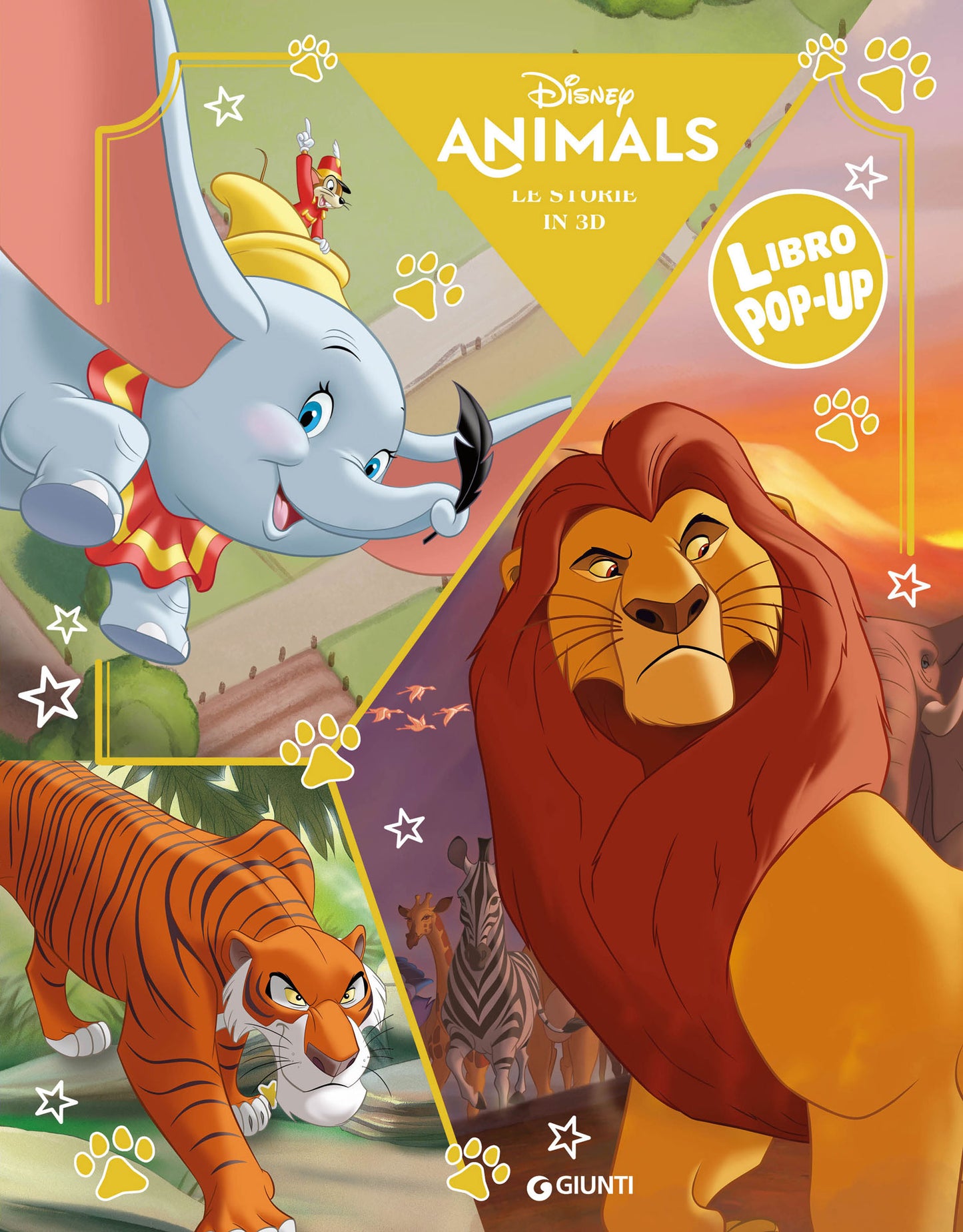 Disney Animals Libro Pop-up::La storia in 3d