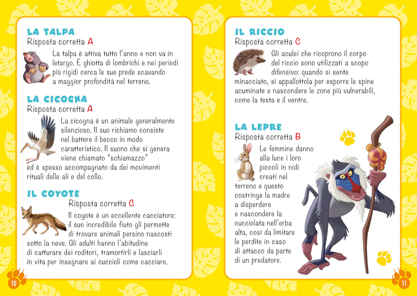 Carte degli animali Disney - Quiz in famiglia::50 carte e un libro per giocare e imparare