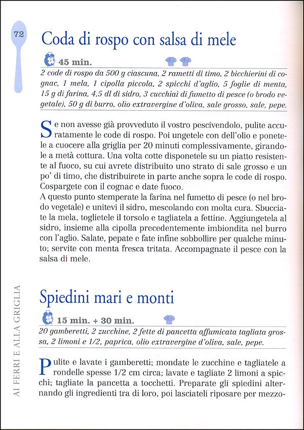 Secondi piatti di pesce