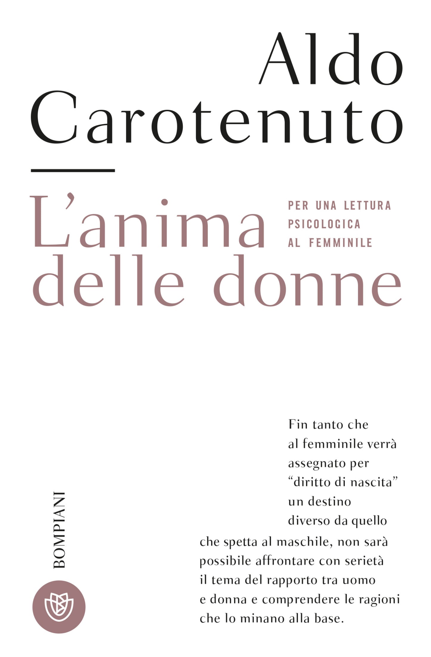 L'anima delle donne::Per una lettura psicologica al femminile