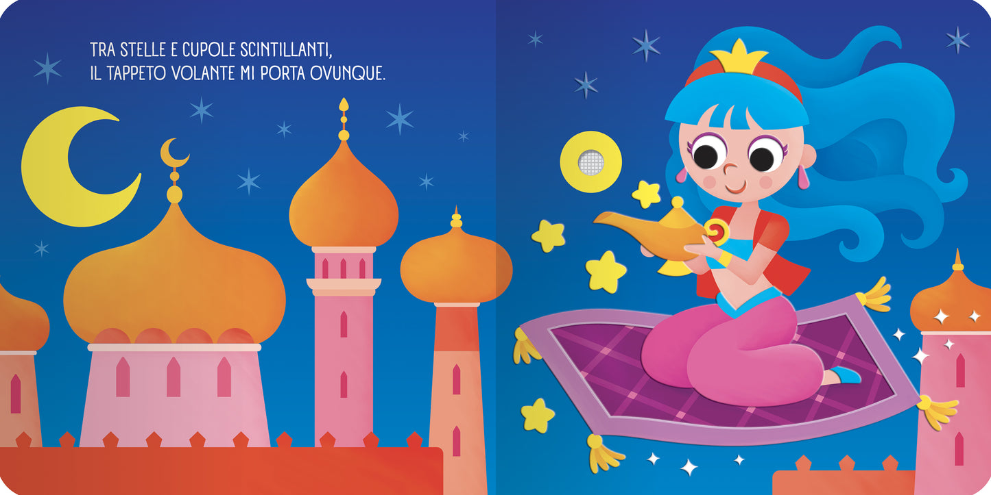 Principesse::Libro tattile sonoro