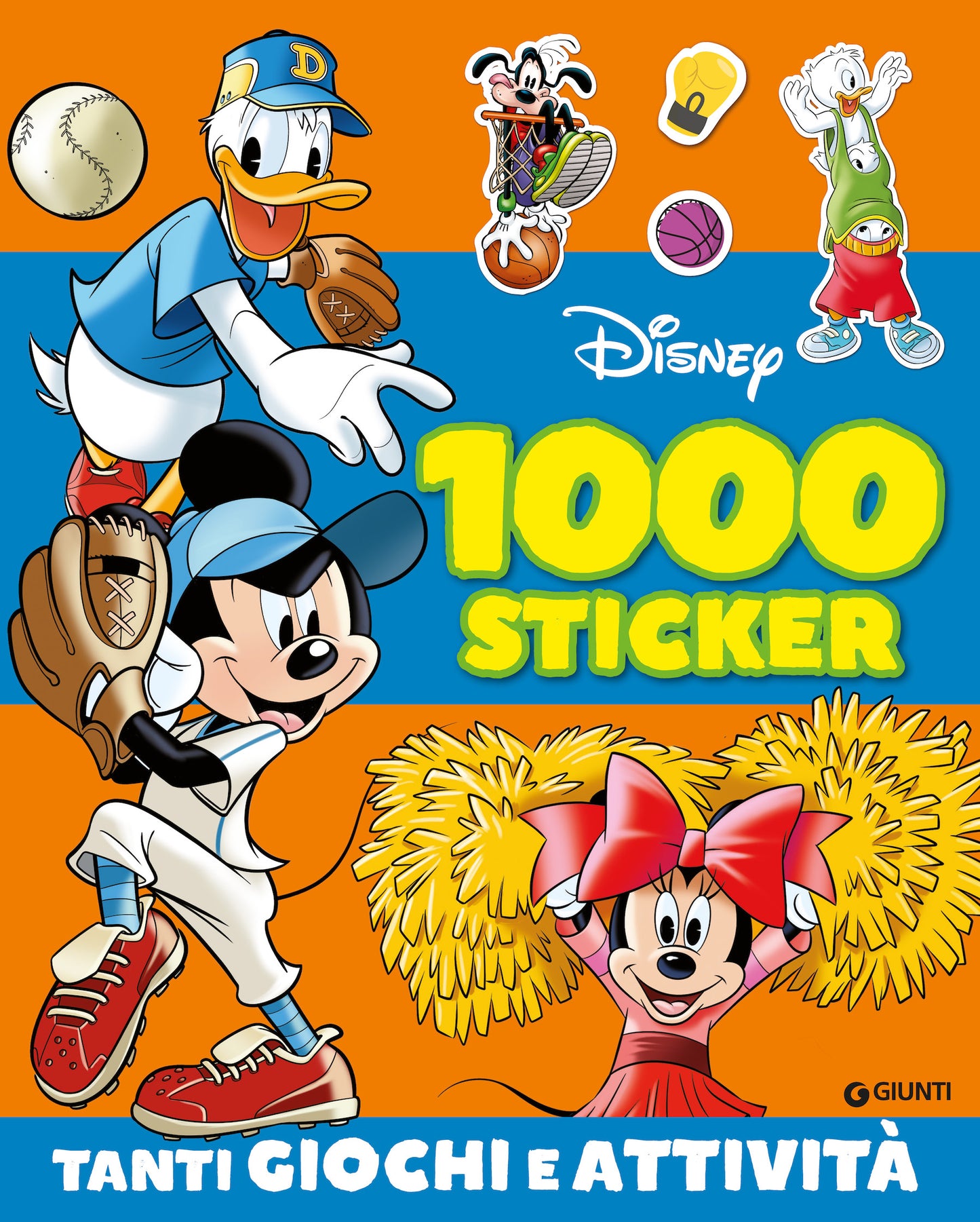 Mickey 1000 Sticker::Tanti giochi e attività