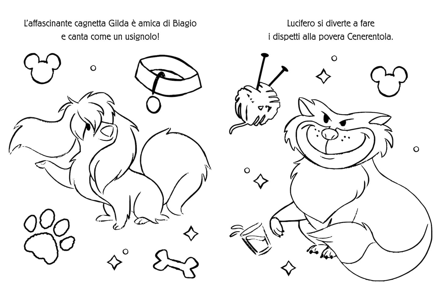 Minnie Unicorni Libro Pastello::12 Mini pastelli per colorare