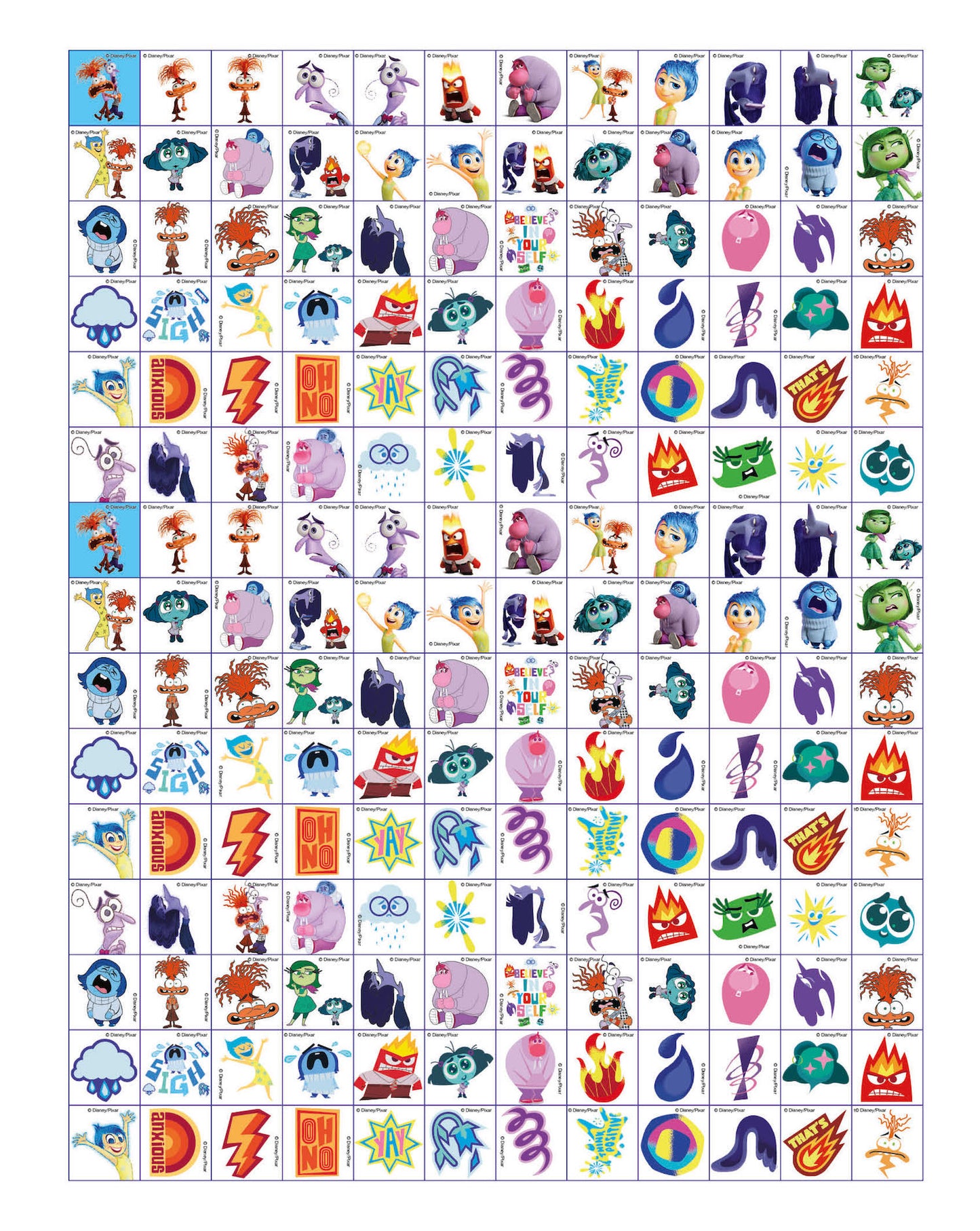 1000 Sticker Inside Out 2::Tanti giochi e attività