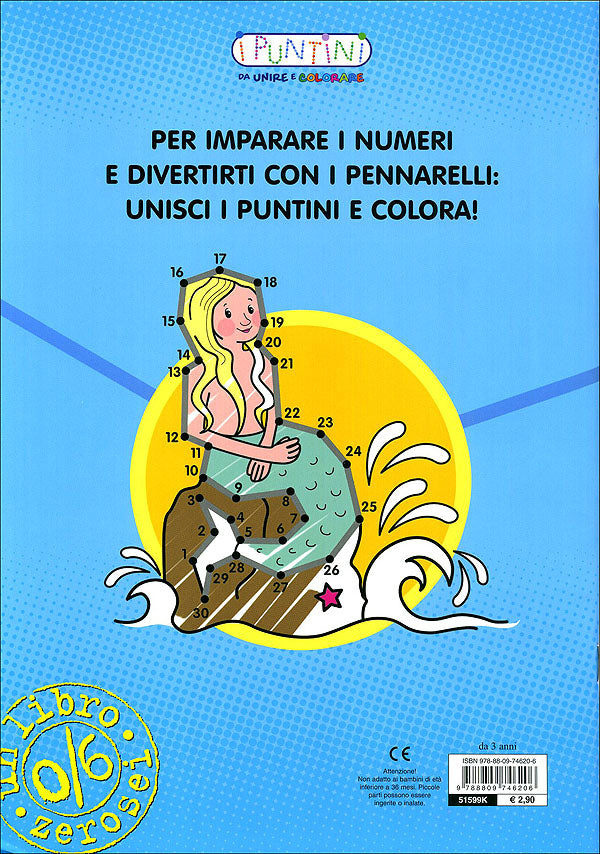 I Puntini - Le Fiabe::I puntini da unire e colorare. Con 3 livelli di difficoltà