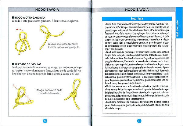 Nodi: il manuale completo::Tipologie, utilizzi, giochi, curiosità