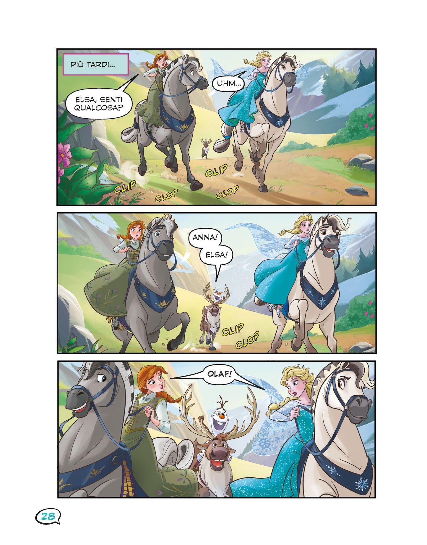 Frozen Prime letture a fumetti!::Impara a leggere con le storie a fumetti!