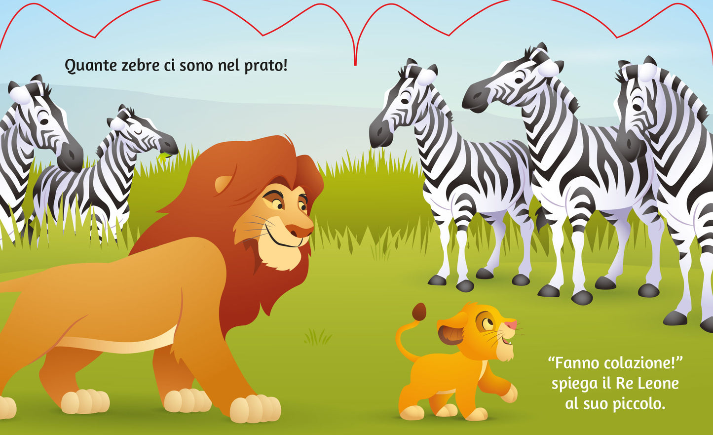 A spasso con papà Sagomini Disney - Il Re leone