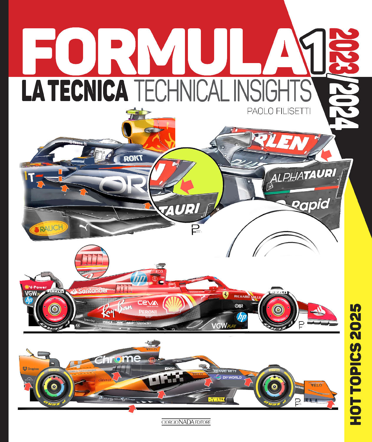 Formula 1 2023/2024 La tecnica/Technical insights::2025 Hot Topics (Ediz. bilingue italiano/inglese)
